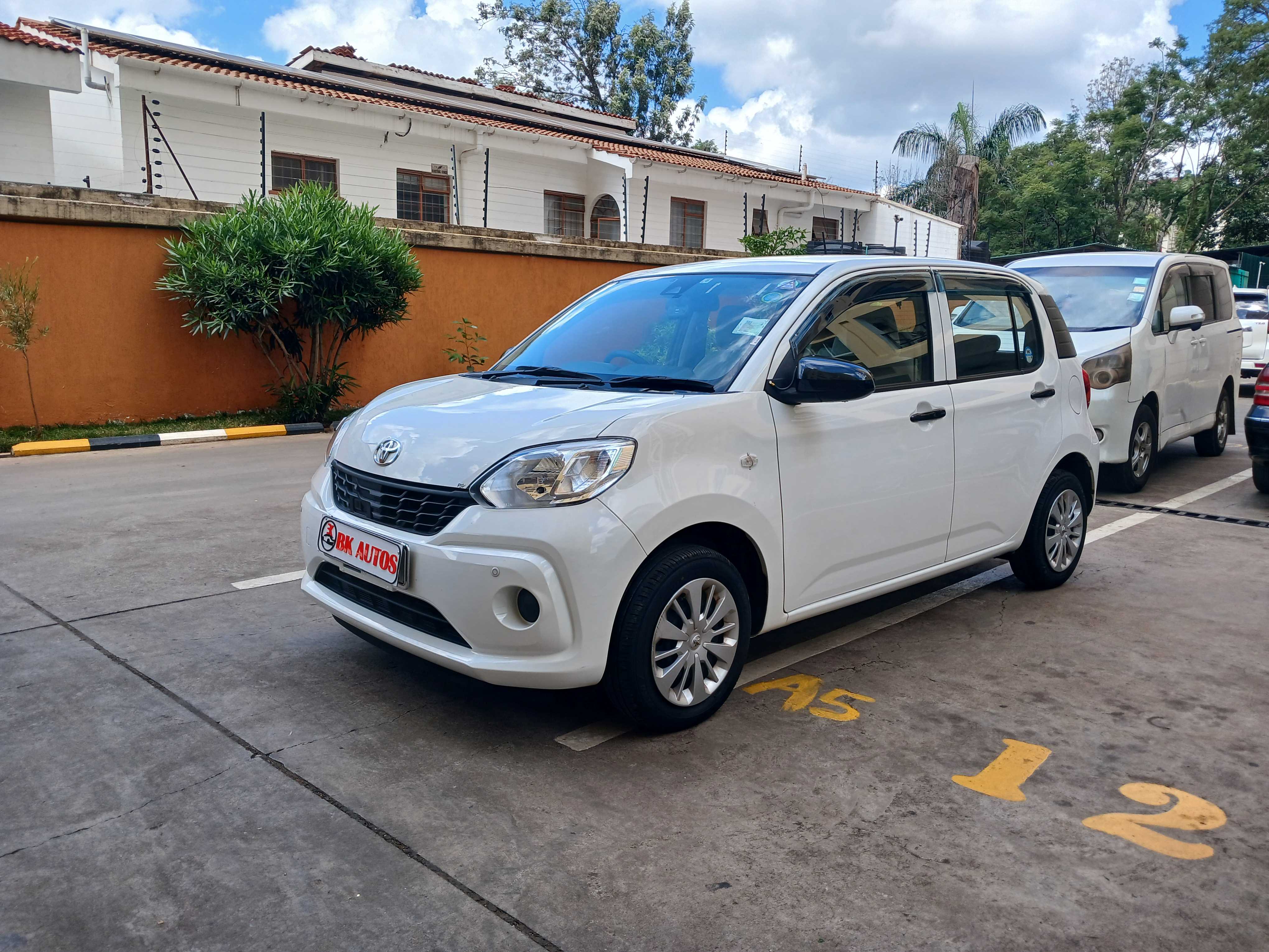 Car on a road